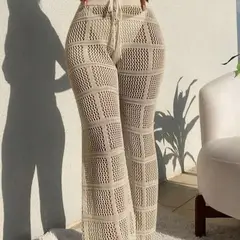 GENERICO - Pantalón Playero Calado