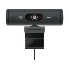 LOGITECH - Cámara Web Brio 500 Negro Full HD