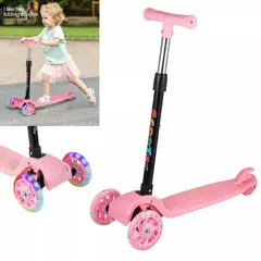 INSPIRA - Scooter de tres ruedas niños Rosado