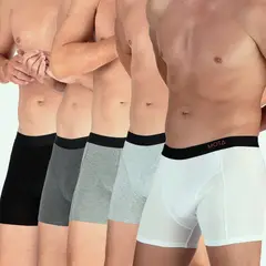 MOTA - BOXER MEDIO ALGODÓN PACK 5 MT4301