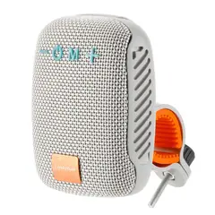 GENERICO - Parlante Bluetooth 5.3 para Bicicleta y Moto con Soporte Manillar, FM, TWS, Micro SD y USB LK-392