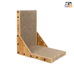 TUPET SHOP - Rascador Vertical para Gatos en Forma de L