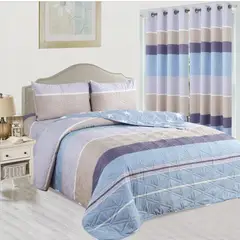 CASATEX - CUBRECAMA DE VERANO 7 PIEZAS 2 PLAZAS