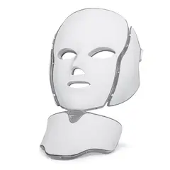 GENERICO - Máscara LED de 7 Colores con Cuello