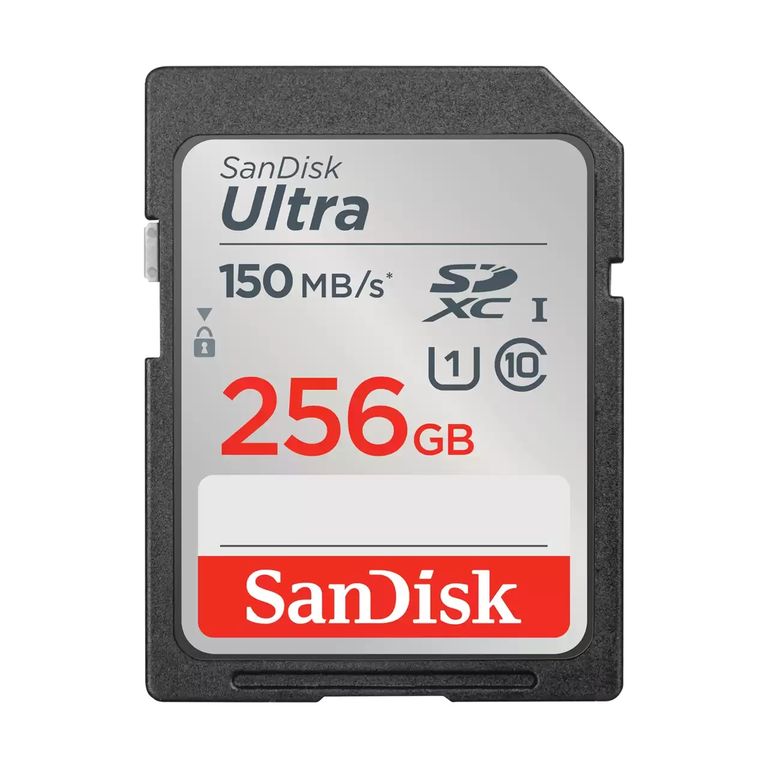 Tarjeta de Memoria SD Ultra 256 GB - UHS-I - Fotos Videos Full HD