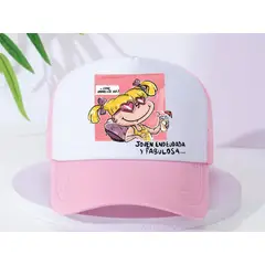 GENERICO - Gorro Trucker Rosado Angelica