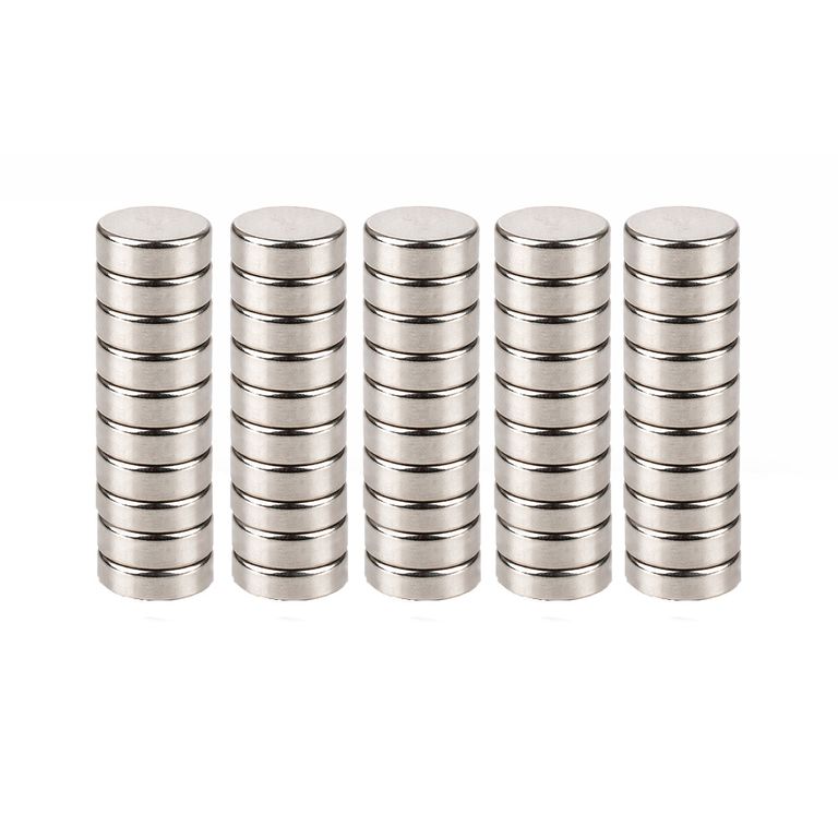 Iman de Neodimio Modelo Disco 2mmx1mm Pack de 50 unds