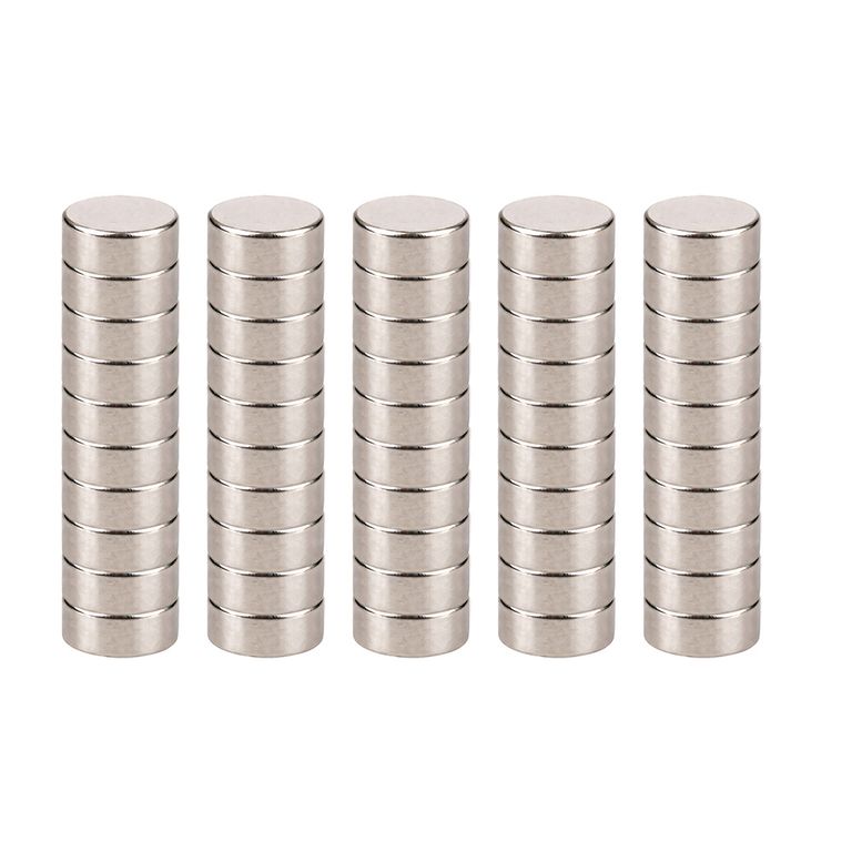 Iman de Neodimio Modelo Disco 6mmx3mm Pack de 50 unds