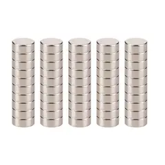 GENERICO - Iman de Neodimio Modelo Disco 6mmx3mm Pack de 50 unds