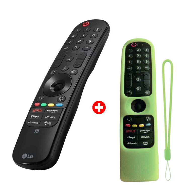 Control magic MR24 + funda VERDE FOSFORESCENTE