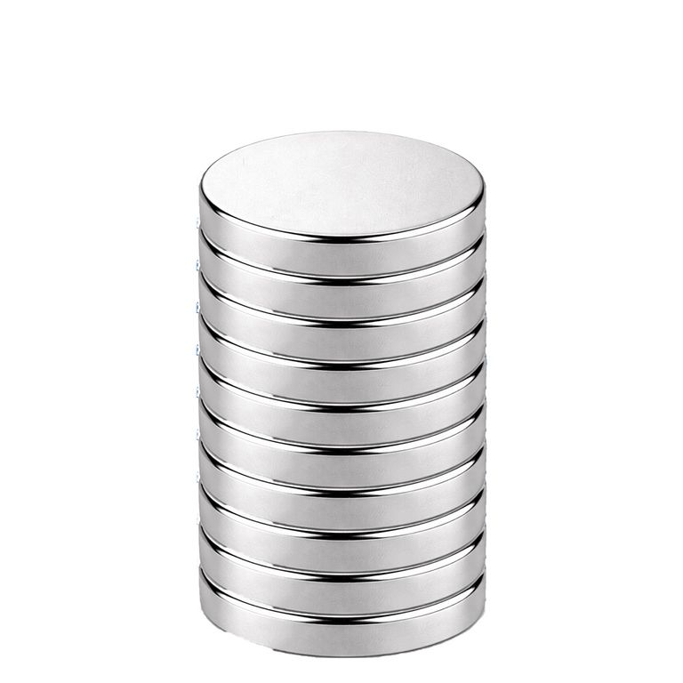 Iman de Neodimio Modelo Disco 15mmx3mm Pack de 10 unds