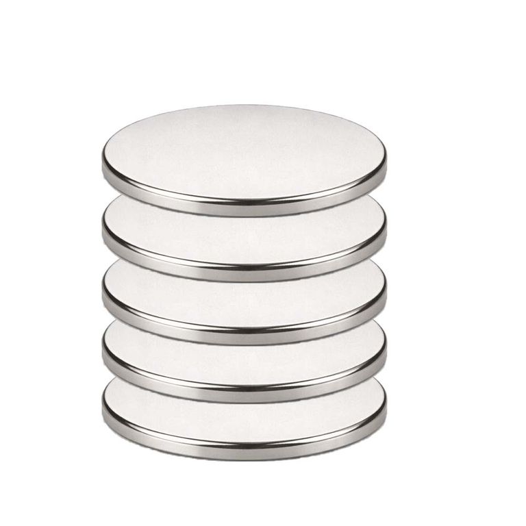 Iman de Neodimio Modelo Disco 25mmx2mm Pack de 5 unds