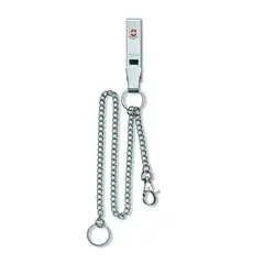 Victorinox - Llavero multiclip de Acero con dos cadenas