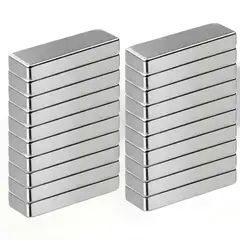 GENERICO - Iman de Neodimio Modelo Rectangular 15x5x2mm Pack 20 unds