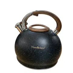 GENERICO - TETERA DE ROCA VOLCÁNICA 5 LITROS - NEGRO