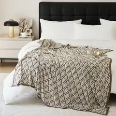 CLAUDIA RIVA HOME - Manta de Algodón Cumbre