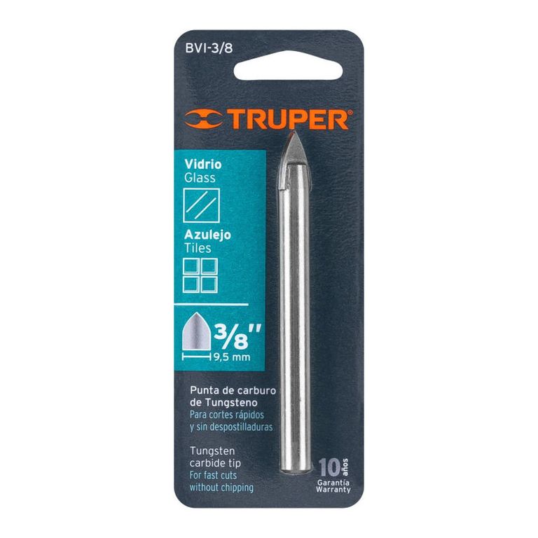 Broca para vidrio y azulejo de 38 - 11704