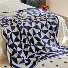 CLAUDIA RIVA HOME - Manta de Algodón Prisma