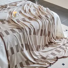 CLAUDIA RIVA HOME - Manta de Algodón Amaru