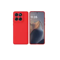 SPACE - Case silicona para motorola Edge 60 Fusion rojo