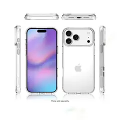 CLEAR - Case Transparente Compatible Para Iphone 17 Pro