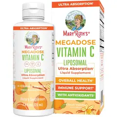 GENERICO - Liposomal líquido de vitamina C para mujeres y hombres, 500 mg de vitamina C líquida