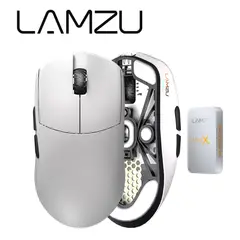 SHENGSHOU - Mouse Gamer Inalámbrico Lamzu Maya X 8K Hz 30,000 Dpi