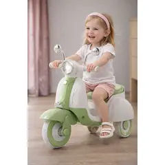 GENERICO - Motito correpasillos musical con luces infantil color verde (1 a 3 años)