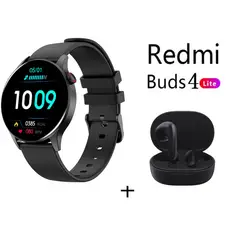 XIAOMI - Reloj inteligente deportivo Y85+Audifonos Redmi Buds 4 Lite - Negro