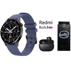 XIAOMI - Reloj inteligente deportivo Y85+Audifonos Redmi Buds 3 Lite Azul