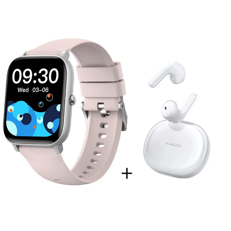 Audífonos Bluetooth Air 3 SE y Reloj inteligente deportivo