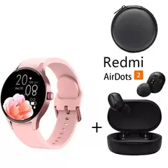 XIAOMI - Smartwatch Y80-P y Audifonos Redmi AirDots 2 y Estuche