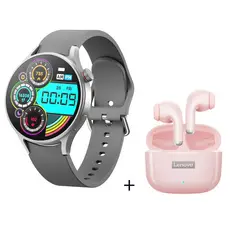 LENOVO - Reloj inteligente de moda y LP40Pro Gris