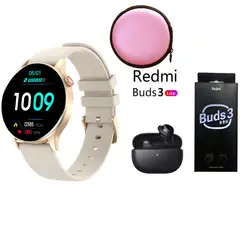 XIAOMI - Reloj inteligente deportivo Y85+Audifonos Redmi Buds 3 Lite y Estuche
