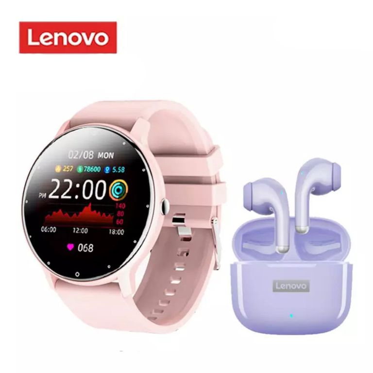 LP40 Pro DE Tws-Morado y Toumi Fit 2 watch Reloj inteligente