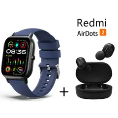 XIAOMI - Reloj inteligente + combo Redmi AirDots 2 - Azul