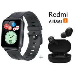 XIAOMI - Y79 reloj inteligente deportivo + combo Redmi AirDots 2 - Negro