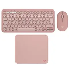 LOGITECH - KIT TECLADO K380S+MOUSE M350S+PAD MOUSE 200X230