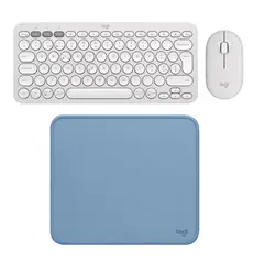 LOGITECH - KIT TECLADO K380S+MOUSE M350S+PAD MOUSE 200X230