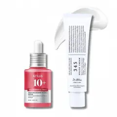 ANUA - Dr.Althea 345 Relief Cream + Niacinamide 10% TXA 4% Serum Set