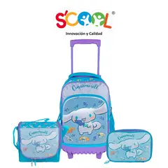 SCOOL - SET MOCHIRUEDAS PLUS MAGIC 3D CINNAMOROLL