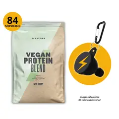 MYPROTEIN - VEGAN PROTEIN BLEND COFFEE & WALNUT 2,5 KG + PORTASUPLEMENTOS - MY VEGAN