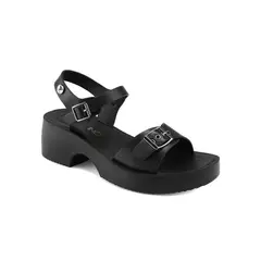 VIA UNO - Sandalias Yq7686-H19 Black - Mujer