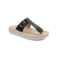 VIA UNO - Sandalias Yq7681-H08 Black - Mujer