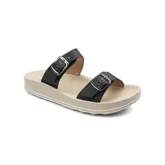 VIA UNO - Sandalias Yq7681-H14 Black - Mujer