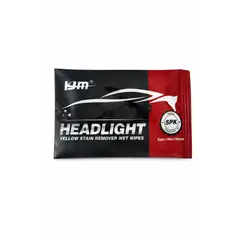 GENERICO - Toallitas Restauradoras para Faros de Auto KAM Eliminan Amarillento Pack x5