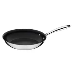 TRAMONTINA - Sartén Trix de 26 cm de acero inoxidable con antiadherente