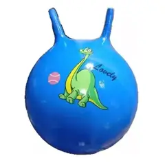 GENERICO - Pelota Saltarina Inflable Con Cachos Para Niños
