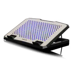 AIRBOOM - COOLER 2 VENTILADORES PARA LAPTOP SEMI ALUMINIO BOREAL