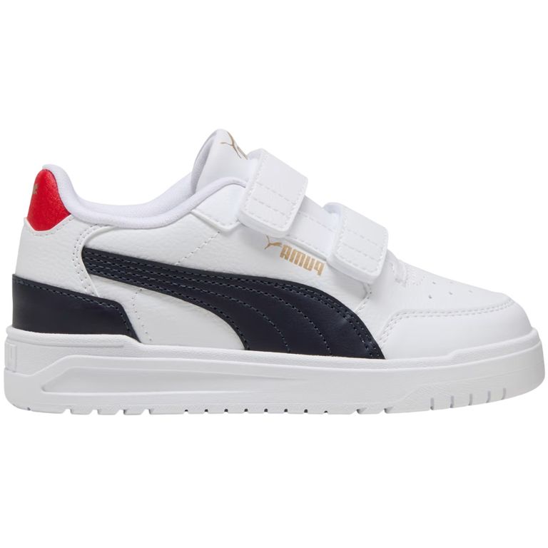 Zapatilla Shuffle Downtown Lo V Ps 403740 03 Blanco para Niños